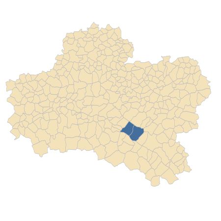 Répartition de Sagina subulata (Sw.) C.Presl dans le Loiret