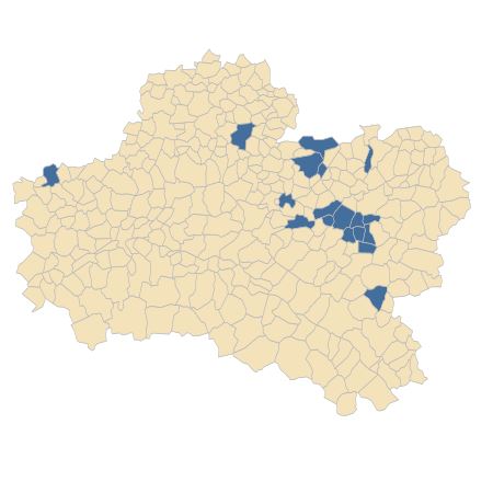 Répartition de Samolus valerandi L. dans le Loiret