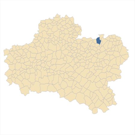 Répartition de Sisymbrella aspera (L.) Spach dans le Loiret