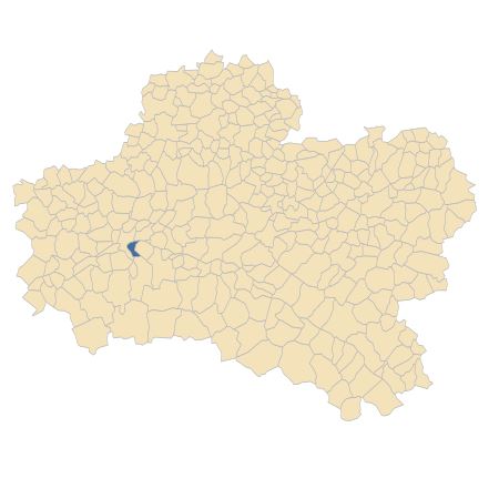 Répartition de Smyrnium olusatrum L. dans le Loiret