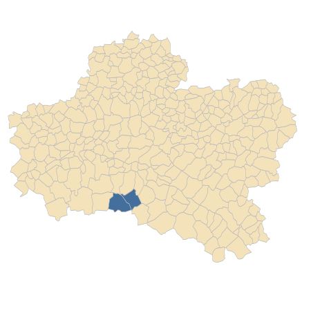 Répartition de Spergula morisonii Boreau dans le Loiret