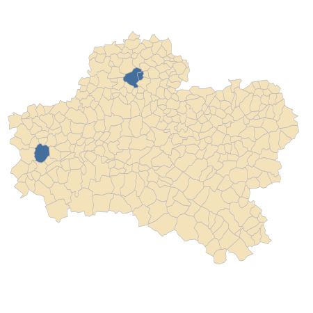 Répartition de Avena sativa L. dans le Loiret