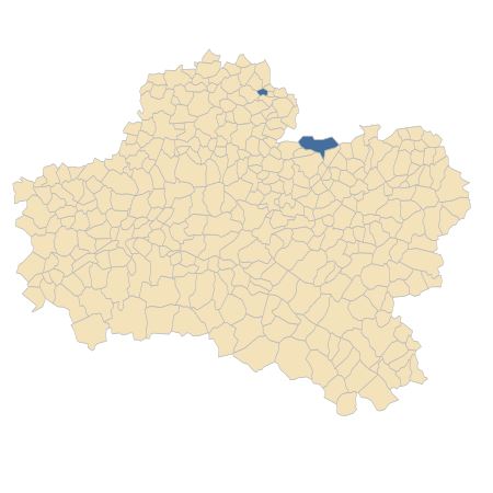 Répartition de Carthamus lanatus L. dans le Loiret