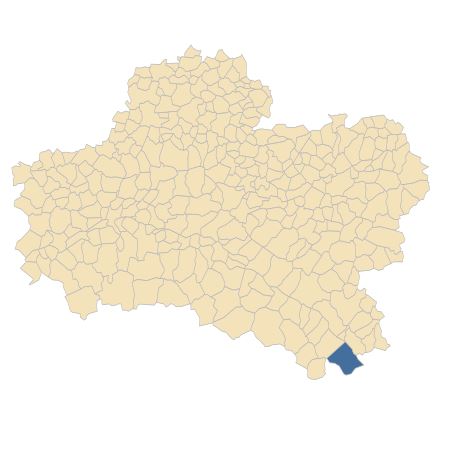 Répartition de Leonurus cardiaca L. dans le Loiret