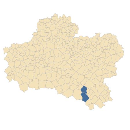 Répartition de Bistorta officinalis Delarbre dans le Loiret