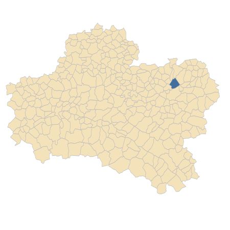 Répartition de Bromopsis benekenii (Lange) Holub dans le Loiret