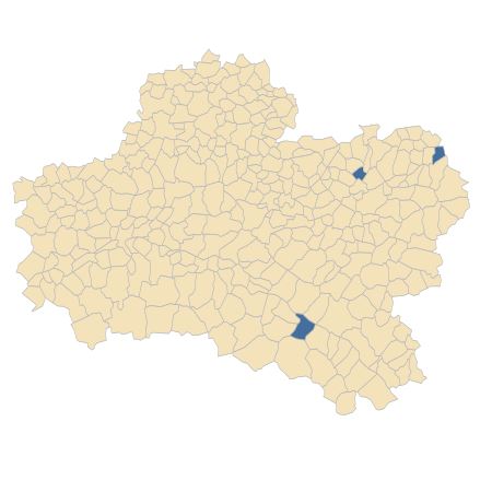 Répartition de Carex laevigata Sm. dans le Loiret