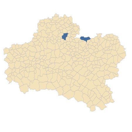 Répartition de Centaurea calcitrapa L. dans le Loiret