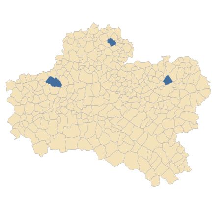 Répartition de Cephalanthera longifolia (L.) Fritsch dans le Loiret