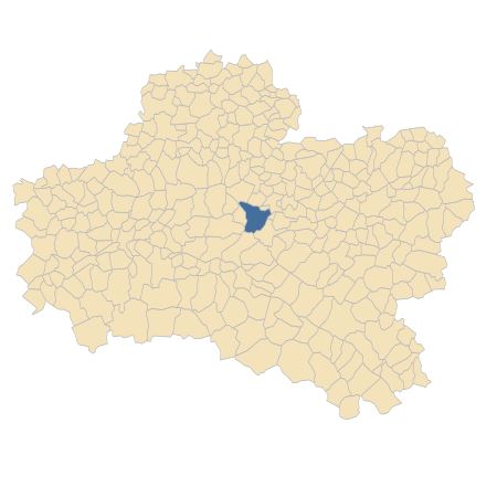 Répartition de Hippophae rhamnoides L. dans le Loiret