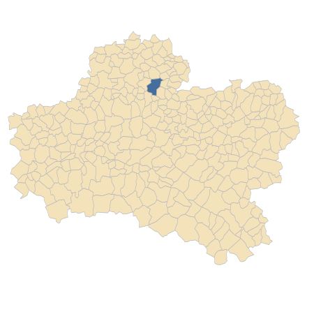 Répartition de Eranthis hyemalis (L.) Salisb. dans le Loiret