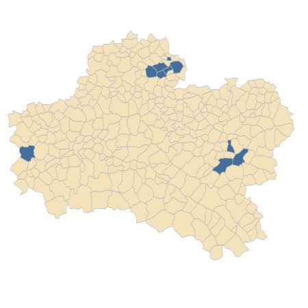 Répartition de Festuca marginata (Hack.) K.Richt. subsp. marginata dans le Loiret