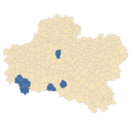 Répartition de Helosciadium inundatum (L.) W.D.J.Koch dans le Loiret