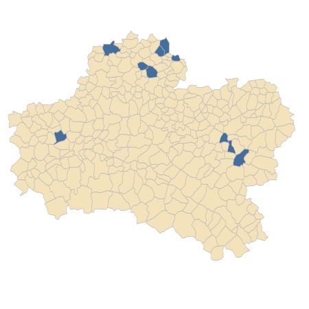 Répartition de Hyoscyamus niger L. dans le Loiret