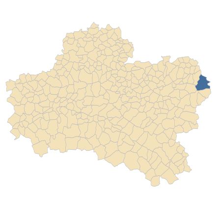 Répartition de Dryopteris affinis subsp. borreri (Newman) Fraser-Jenk. dans le Loiret