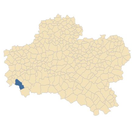 Répartition de Rhinanthus minor L. subsp. minor dans le Loiret