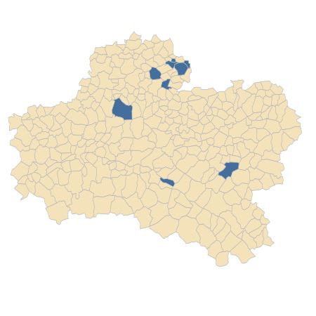 Répartition de Festuca ovina subsp. guestfalica (Boenn. ex Rchb.) K.Richt. dans le Loiret