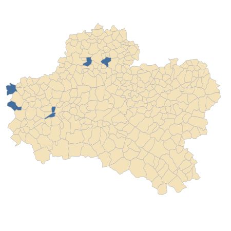 Répartition de Lepidium ruderale L. dans le Loiret