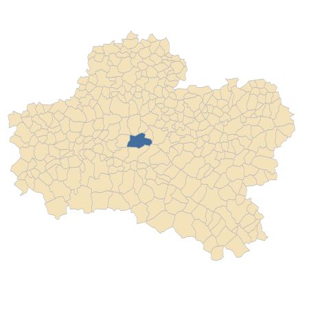 Répartition de Sisyrinchium montanum Greene dans le Loiret