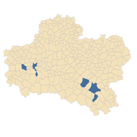 Répartition de Salix x mollissima Ehrh. ex Elwert dans le Loiret