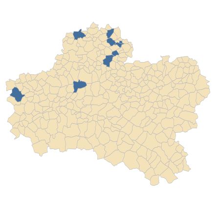 Répartition de Centaurea decipiens subsp. microptilon (Godr.) G.H.Loos dans le Loiret