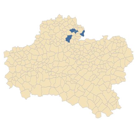 Répartition de Rosa spinosissima L. dans le Loiret