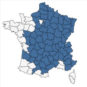 Répartition de Scilla bifolia L. en France