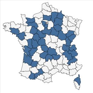 Répartition de Sparganium natans L. en France