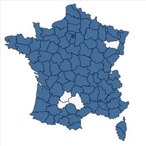 Répartition de Taxus baccata L. en France