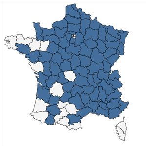 Répartition de Berberis vulgaris L. en France
