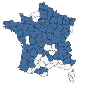 Répartition de Carex hostiana DC. en France