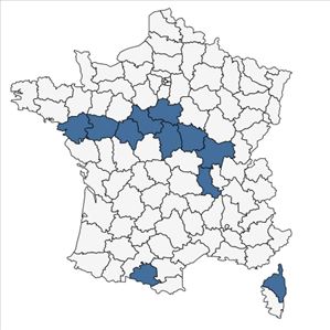 Répartition de Carex colchica J.Gay en France