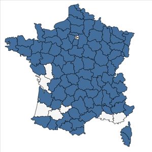 Répartition de Carex nigra (L.) Reichard en France