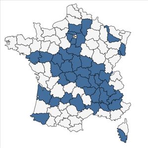 Répartition de Carex praecox Schreb. en France