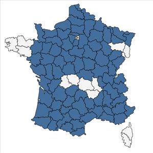 Répartition de Groenlandia densa (L.) Fourr. en France