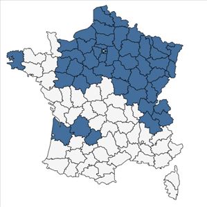 Répartition de Cirsium oleraceum (L.) Scop. en France