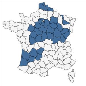 Répartition de Thymus praecox Opiz subsp. praecox en France