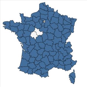Répartition de Luzula sylvatica (Huds.) Gaudin en France
