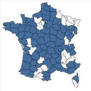 Répartition de Eschscholzia californica Cham. en France