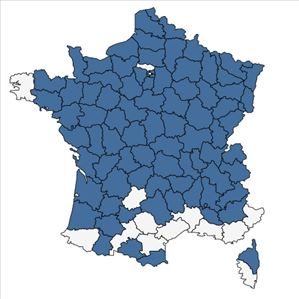 Répartition de Alopecurus aequalis Sobol. en France