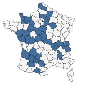 Répartition de Teucrium scordium L. subsp. scordium en France