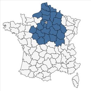 Répartition de Eriophorum angustifolium Honck. subsp. angustifolium en France