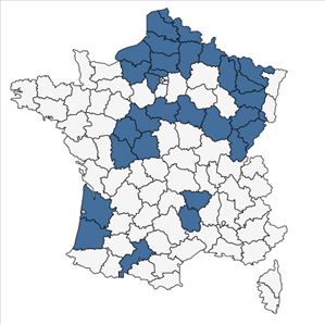 Répartition de Rhinanthus minor L. subsp. minor en France