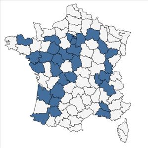 Répartition de Taxodium distichum (L.) Rich. en France