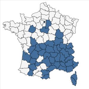 Répartition de Cedrus atlantica (Manetti ex Endl.) Carrière en France