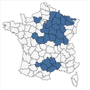 Répartition de Linum leonii F.W.Schultz en France