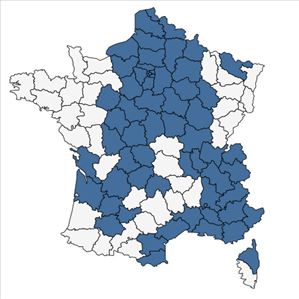 Répartition de Bidens tripartita L. subsp. tripartita en France