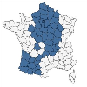 Répartition de Avena fatua L. subsp. fatua en France