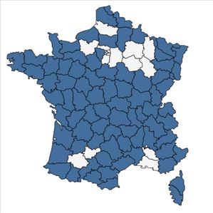 Répartition de Nardus stricta L. en France