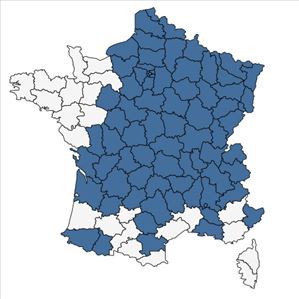 Répartition de Argentina anserina (L.) Rydb. en France